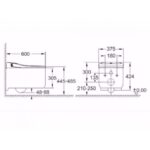 Grohe Sensia Arena Bidé Funkciós Fali WC (39354Sh1) - Image 8