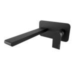 BUGNATESE SIMPLE (6647NE) Fali mosdó csaptelep 21 cm kifolyóval matt fekete