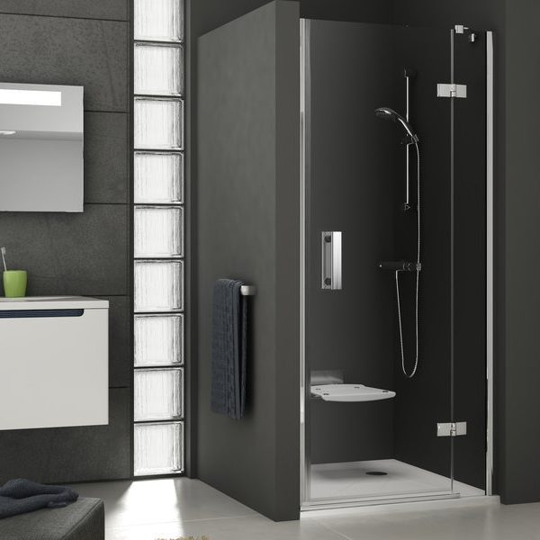 smsd2.jpg RAVAK SMARTLINE Zuhanyajtó SMSD2-100 B - jobbos króm - Kifutó - Image 1