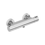 RAVAK TERMOSZTÁTOS 150 MM-ES FALI ZUHANYCSAPTELEP - LAPOS VÁLTOZAT