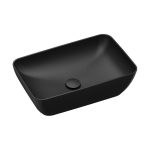 Ravak Uni 500 R Slim Kerámia Mosdó Matt Fekete (XJX0D150000)
