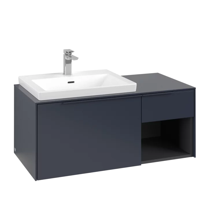 vb c572l2vq Villeroy & Boch Subway 3.0 alsószekrény marine blue 100x50 cm balos (C572L2VQ) - Image 1
