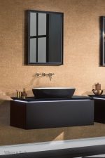 Villeroy & Boch Legato alsószekrény, világítással, 1 kihúzható elem, 1000 x 380 x 500 mm, black matt lacquer / black matt lacquer (b571l0pd) - Image 4