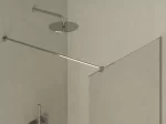 Ravak Walk-In Air Wall Zuhanyfal Átlátszó Üveggel, Króm színű profillal,  - 100 (GW9WA0C00Z1C) - Image 2