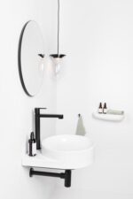 Ravak Yard 40x50 cm kerámia mosdó - fényes fehér  (XJX01240002) - Image 7