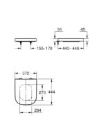Grohe Euro Ceramic WC Ülőke (39331002) - Image 5