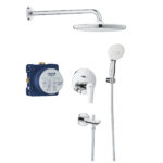 Grohe Bauedge Zuhanyrendszer, Tempesta 250 fejzuhannyal és kádkifolyóval (25291000)