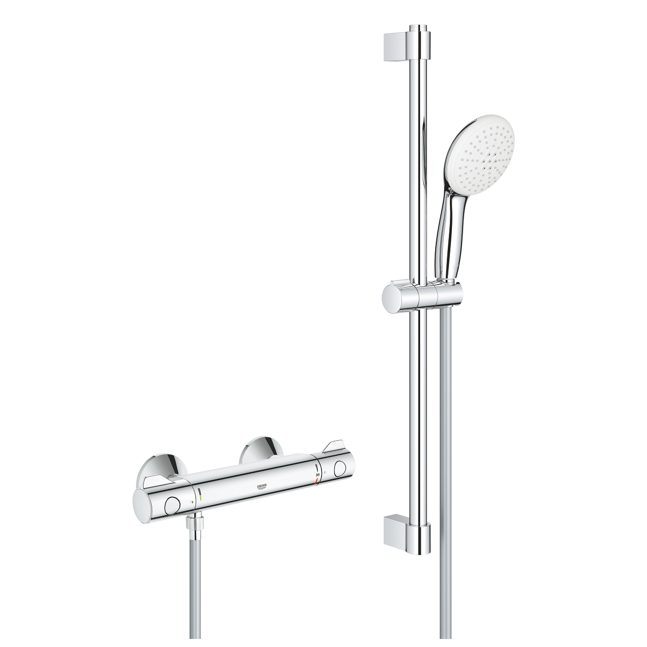 34565002_1_1 Grohe Grohtherm 800 Termosztátos zuhanycsaptelep Tempesta zuhanyszettel (34565002) - Image 1