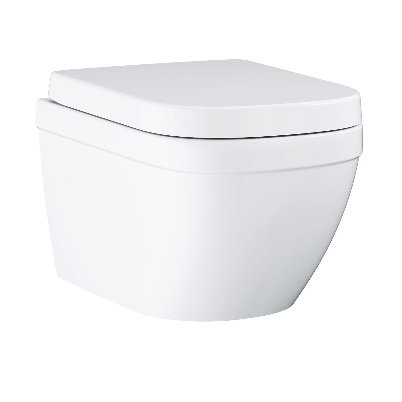 39554000_1_1 Grohe Euro Ceramic Mélyöblítésű Fali WC szett, tetővel (39554000) - Image 1