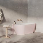 Ravak Freedom Corner II Tec 175x 86 cm Alabaster Pink/fehér, Térben Álló Akrilkád - Jobbos (CC81600000) - Image 2