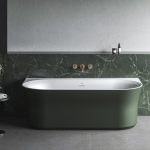 Ravak Ypsilon Wall 1780X860 mm Grey Green/fehér, Szabadonálló Kád fehér lefolyó (XC00100064) - Image 4