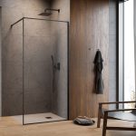 Radaway Modo F II Brushed GunMetal Walk-in Zuhanyfal 120x200 - Szálcsiszolt Fegyvermetál