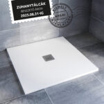 Radaway Kios SEw C lapos szögletes zuhanytálca 90x90 cm - Fehér (KSC9090-53)