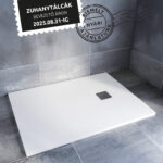 Radaway Kios SEw F lapos szögletes zuhanytálca 100x80 cm - Fehér (KSF1080-53)