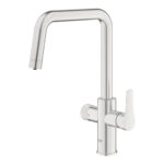 Grohe Blue Pure Eurosmart Vízszűrős Mosogatócsaptelep SuperSteel (30583DC0)
