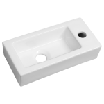 ZOE kerámiamosdó, jobbos, 37x9x18cm (AR495)