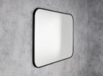 Sapho Arowana keretes tükör, 100x70cm, matt fekete (awb1070) - Image 3