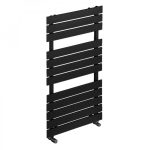 RADECO BARI A2-450/B 690X550 Design egyenes törölköző szárító radiátor 510 WATTOS - Fekete