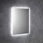 Aqualine Lago led tükör, 60x80cm, szenzoros, dimmelhető (fa060)