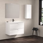 Royo Dai alsószekrény 2 fiókos, 100 cm,  - fényes fehér (127109) - Image 3