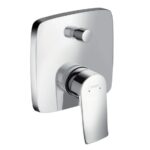 Hansgrohe Metris Egykaros kádcsaptelep falsík alatti szereléshez, Króm (31454000)
