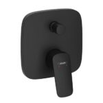 Hansgrohe Logis Egykaros kádcsaptelep falsík alatti szereléshez, matt fekete (71405670)