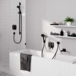Hansgrohe Logis Egykaros kádcsaptelep falsík alatti szereléshez, matt fekete (71405670) - Image 3
