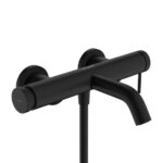 Hansgrohe Tecturis S Egykaros kádcsaptelep, Matt Fekete (73422670)