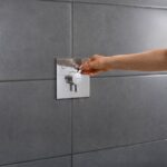 Hansgrohe DuoTurn E Falsík alatti csaptelep, 2 funkciós, Króm (75417000) - Image 2