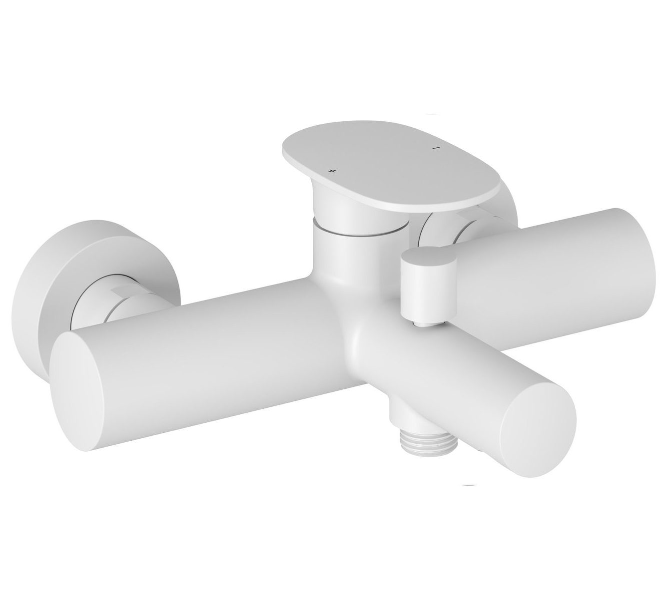 X070569 Ravak Spring SG 022 Fali Kádcsaptelep, Matt Fehér - Image 1