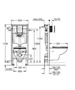 Grohe Solido 5 az 1-ben WC Szett (39586000) - Image 2