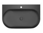 Ravak Yard 80 x 50 cm kerámia mosdó - matt fekete (XJX0D280002) - Image 3