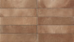 Cir City brown matt 6,5x29 cm gres padlólap (1088846)