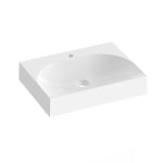 Ravak Lite  60 x 45 cm mosdó  - túlfolyó nélkül, csaptelep furattal - fehér (XJX01260004)