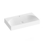 Ravak Lite   80 x 45 cm mosdó  - túlfolyó nélkül, csaptelep furattal - fehér (XJX01280005)