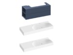 Ravak SD Lite 120 balos fürdőszobai szekrény - Deepsea Blue (X000001881) - Image 3