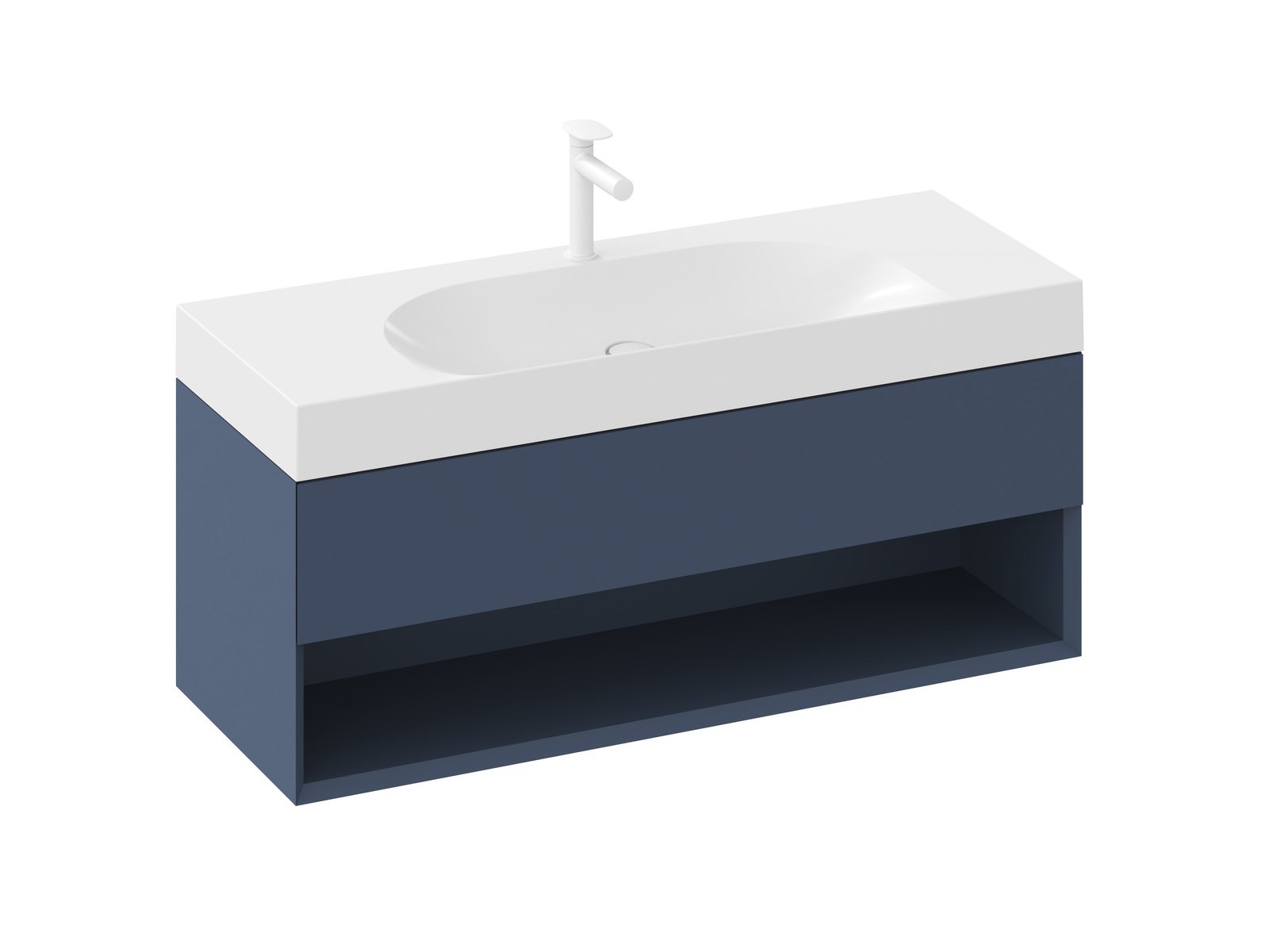 ravak_sd_lite_120_x000001869_03 Ravak SD Lite 120 fürdőszobai szekrény - Deepsea Blue (X000001869) - Image 1