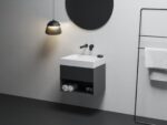 Ravak SD Lite 60 x 45 cm  fürdőszobai alsószekrény -  Matt Fekete   (X000001856) - Image 2