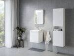 Ravak SB Natural faliszekrény  45 x 160 cm  - fényes fehér (X000001789) - Image 4