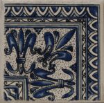 Navarti Ucles Azul 16X16 cm Burkolólap