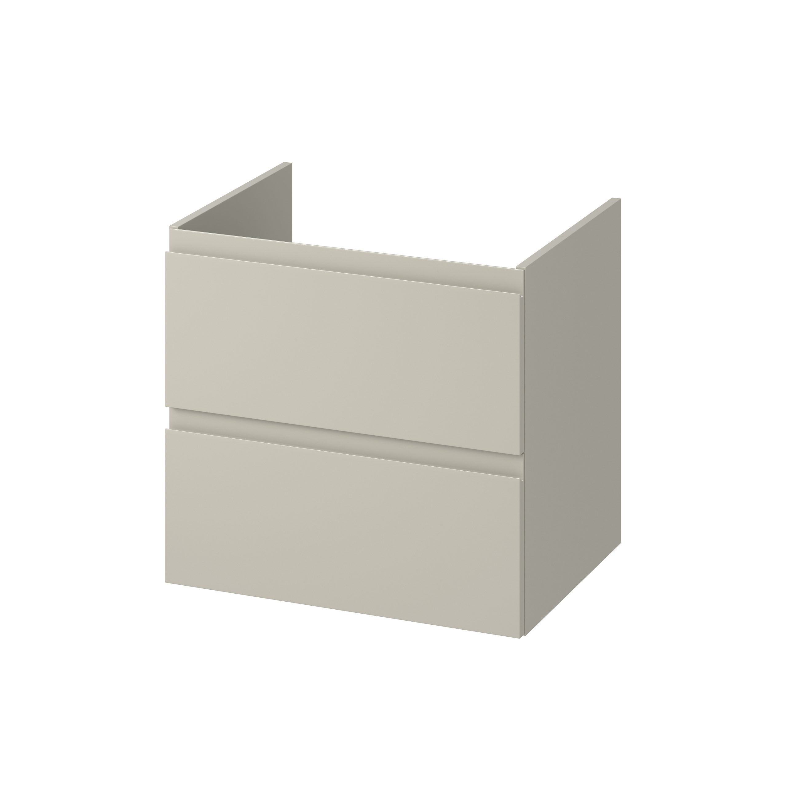 S590-103-DSM_MODUO_60_WASHBASIN_CABINET_CASHMERE_DSM_4k Cersanit Moduo 60x45 cm alsószekrény mosdó nélkül - kasmír (S590-103) - Image 1