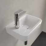 Villeroy & Boch O'novo Kézmosó balos, 360x140x250 mm, Fehér Alpin (43423601) - Image 2