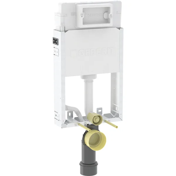 110.100.00.1 Geberit Kombifix Basic fali WC-szerelőelem, 108 cm, Delta 12 cm-es falsík alatti öblítőtartállyal (110.100.00.1) - Image 1