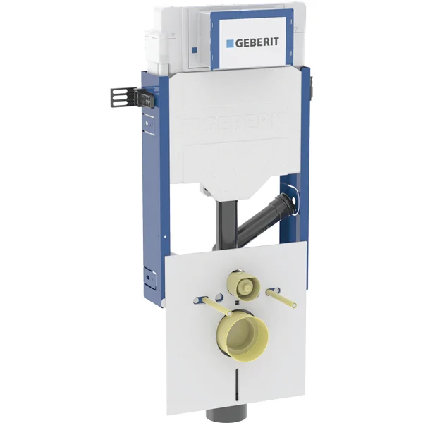 110.367.00.5 Geberit Kombifix fali WC-szerelőelem, 108 cm, Sigma 12 cm-es falsík alatti öblítőtartállyal, csatlakozócsonkkal szagelszíváshoz (110.367.00.5) - Image 1