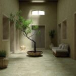 MGM Pietra del Sud Avorio Ret. 40X40 Padlólap - Image 2