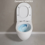Cersanit City Pro Square Vortex Fali WC Szett - Image 3