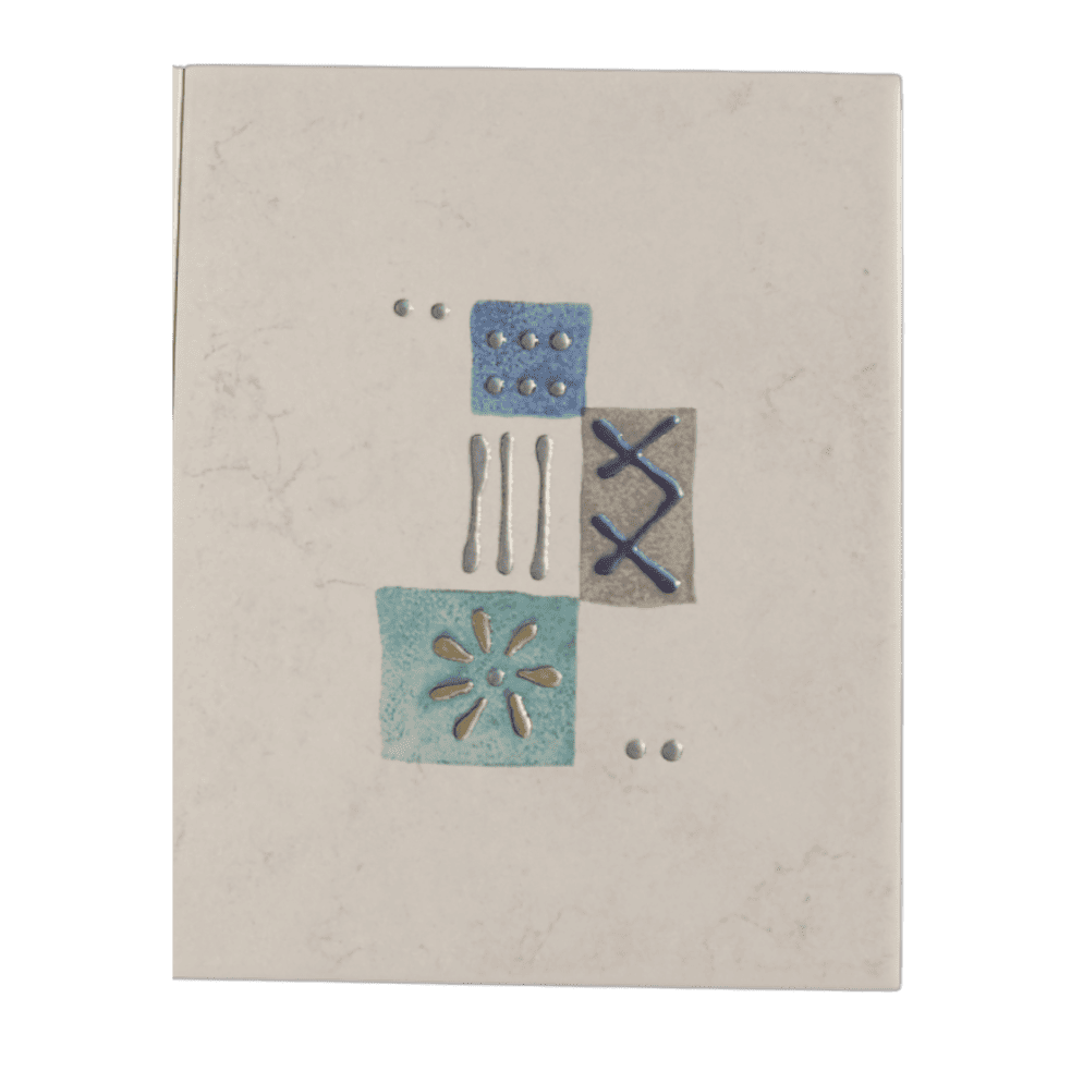 ALL13157 (1) Alfa Ceramica Smirne Grigio dekor 20x25 cm - Image 1