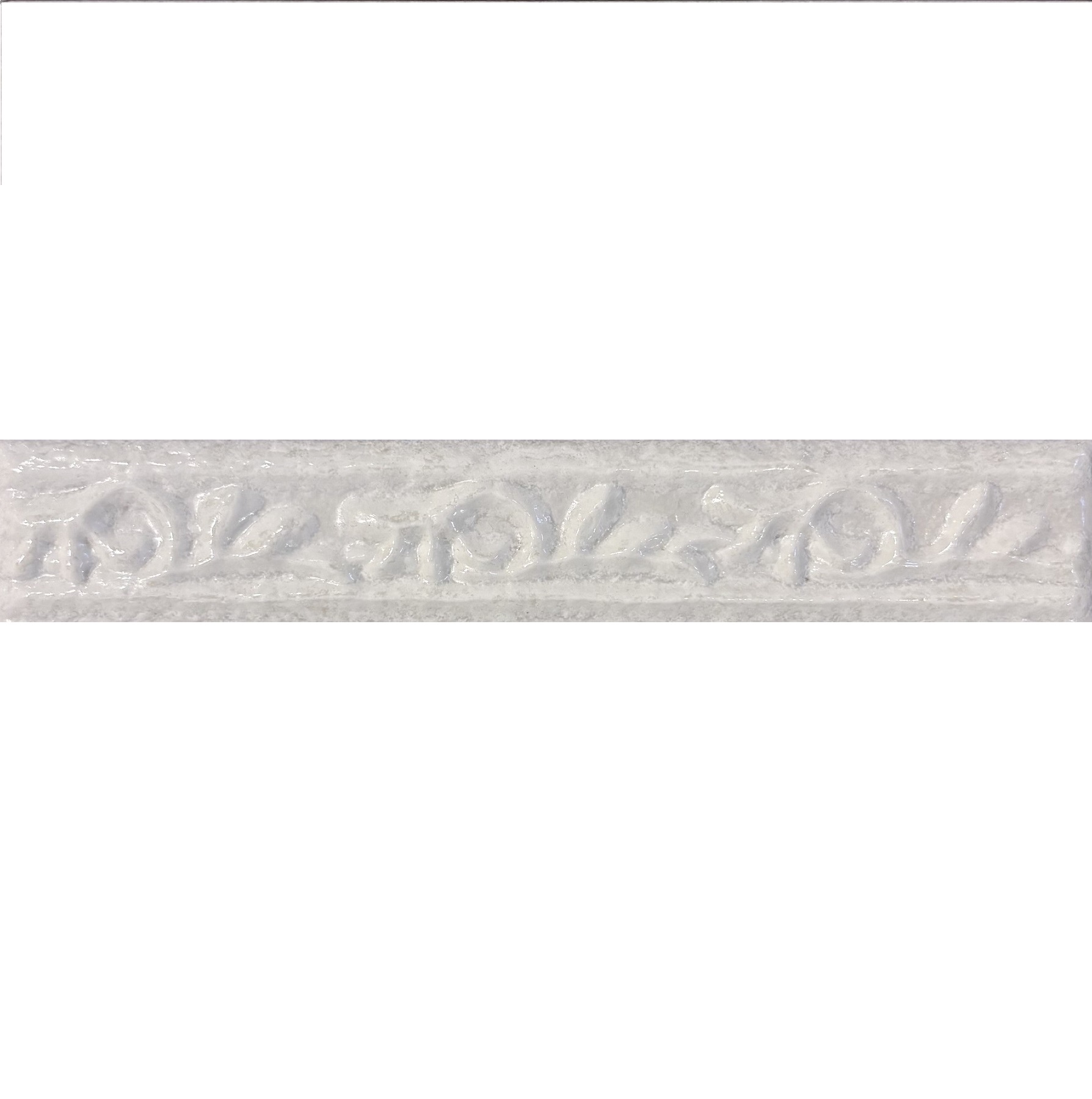 Mineral Bianco Alfa Ceramica Mineral Bianco Geo 3x20 cm dekorcsík - Image 1