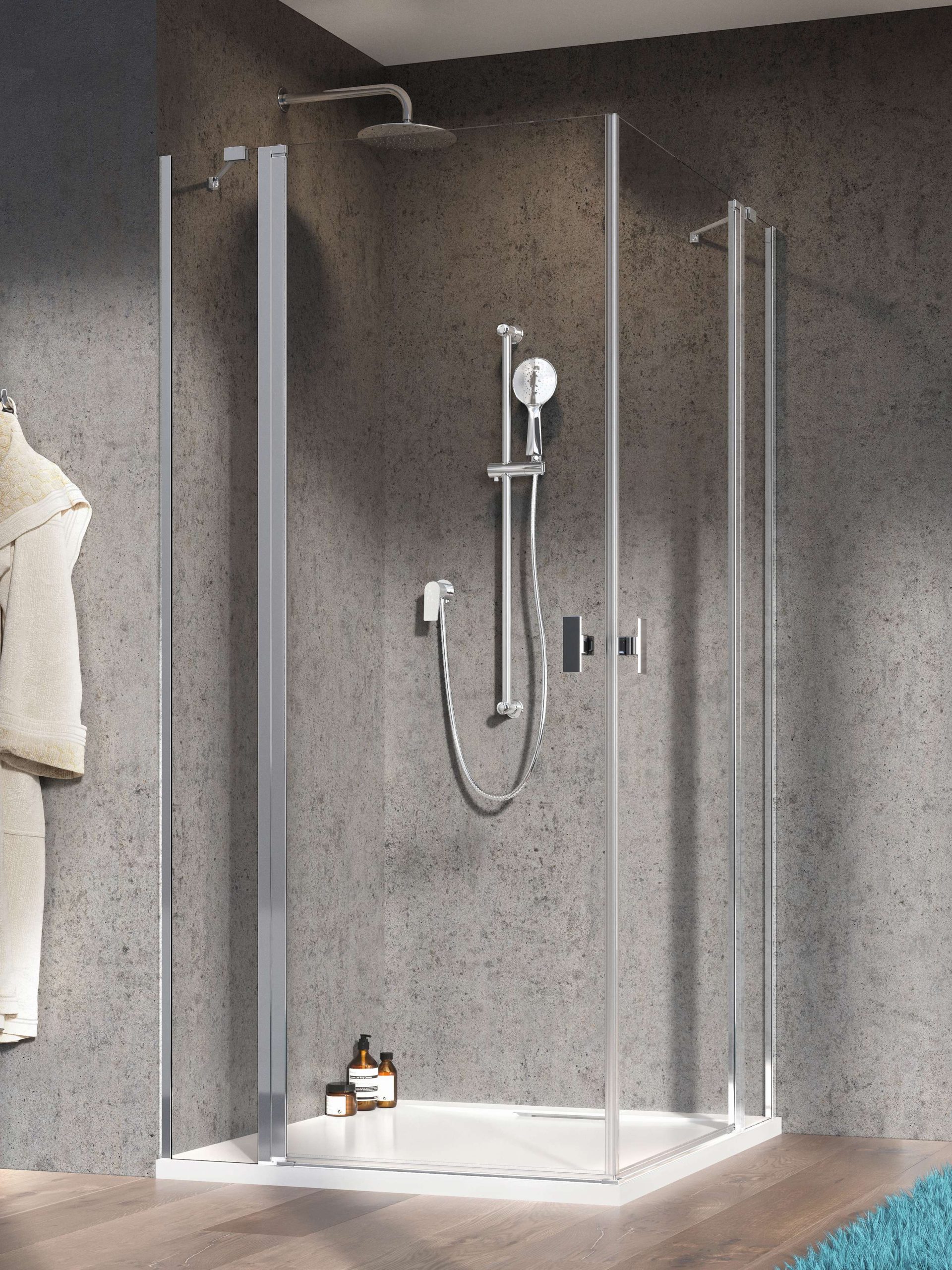 Nes KDD II-702677 Radaway Nes 8 Kdd II 90x90 cm Átlátszó Üveggel Zuhanykabin - Image 1