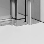 Radaway Nes 6 PDD II 100x100 cm íves zuhanykabin - króm - Image 2